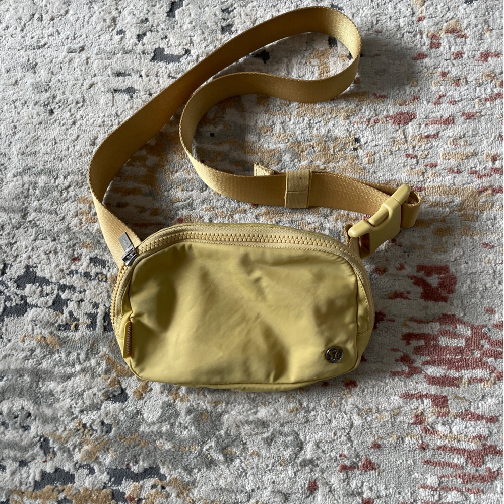Lululemon Yellow Belt Bag